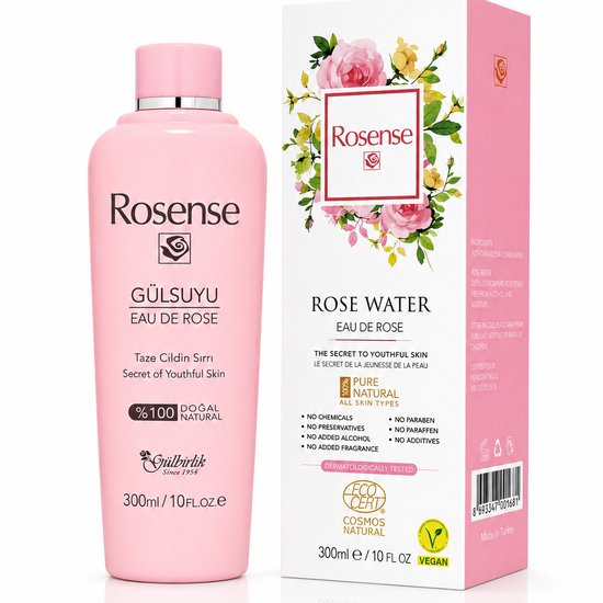 Rosense  Rosewater 100 % Natural  Cleanser & Tonner 300ml image 0