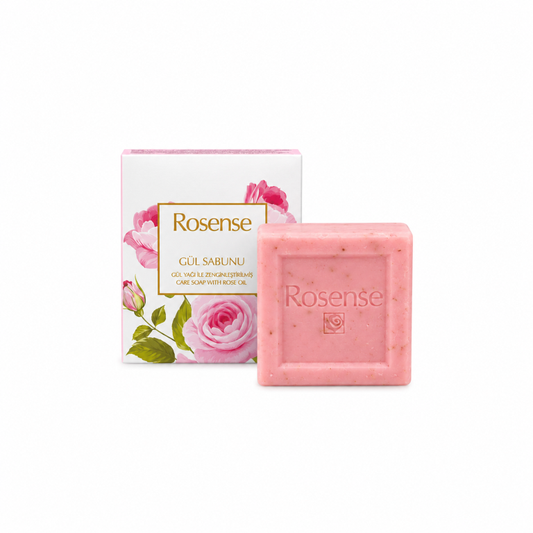 Rosense Moisturising Rose Petal Bar Soap – 100g