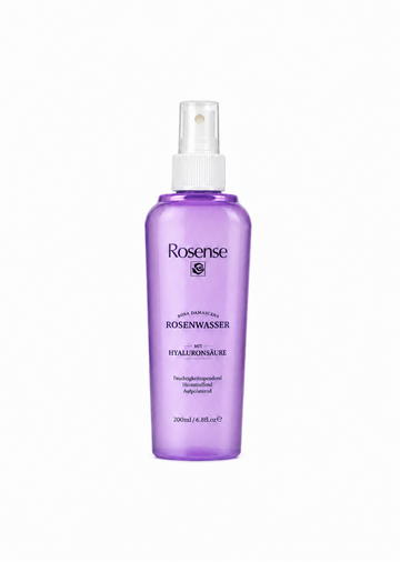 Rosense Rosewater with Hyaluronic Acid Vegan Tonic & Cleanser – 200ml