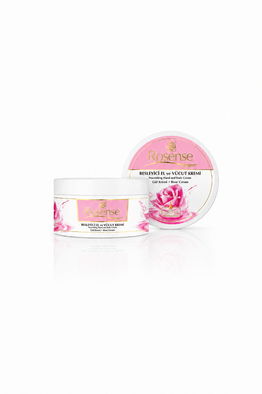 Rosense Nourishing Hand & Body Rose Cream – 250ml